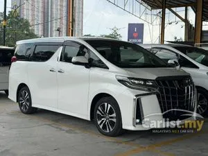 2022 Toyota Alphard 2.5 G S C Package MPV