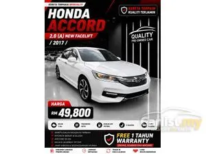 2017 Honda Accord 2.0 VTi Sedan