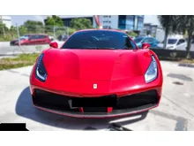2016 Ferrari 488 3.9 GTB, 20 FORGED RIMS PAINTED, RED BRAKE CALIPERS, NERO LEATHER COLOUR, SUSPENSION LIFTER, CARBON FIBRE FRONT SPOILER