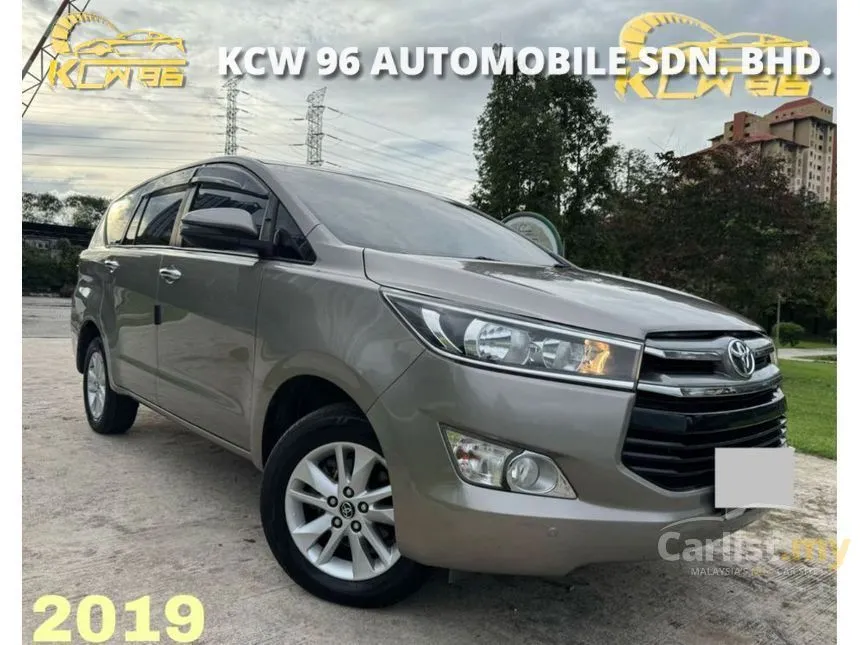 2019 Toyota Innova G MPV