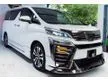 Used 2018 Toyota Vellfire 2.5 Z G Edition (A) REGISTER 2021 MODELLISTA BODYKIT PILOT SEAT LANE KEEPING PRE CRASH 1 OWNER NO ACCIDENT NEW CAR CONDITION FL