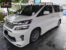 2013 Toyota Vellfire 2.4 ZG Golden Eyes MPV