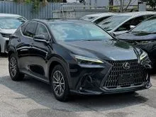 Unreg 2023 Lexus NX 250 2.5 Base Spec - 3 LED Headlamp - 360 Surround Camera - Black Leather Seat - BSM *6 Year Unlimited Mileage Warranty Service*