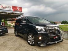 2017 Toyota Alphard 2.5 SA TYPE BLACK SC S X G
