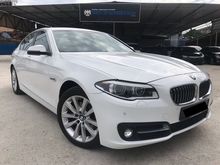 2015 BMW 520i 2.0 TWIN TURBO - FACELIFT - FULL SERVICE RECORD - MEMORY SEAT - KEYLESS - PUSH START - ADAPTIVE LED - NEW METER - MEGA SALE OFFER NOW