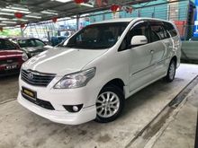 2012 Toyota Innova 2.0 G MPV (A) 7 SEATERS, FULL BODYKITS