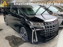 2019 Toyota Alphard 2.5 G S C 3LED surround camera power boot Facelift 3 years warranty Unregistered