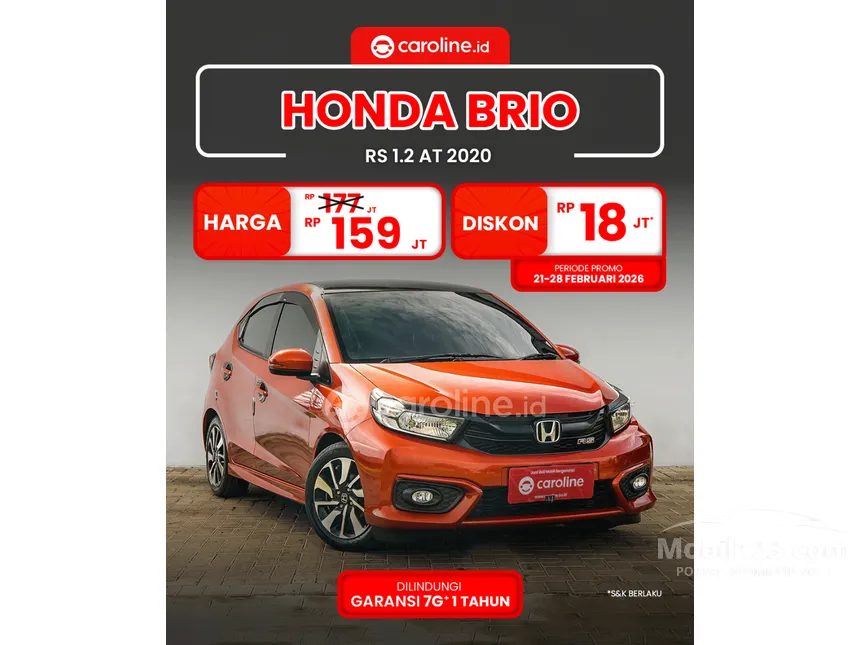 2020 Honda Brio RS Hatchback