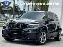 2016 BMW X5 2.0 xDrive40e M-Sport (A) HYBRID CKD SUV F15 LEATHER SEAT (BLACK ) / PANORAMIC ROOF / SUNROOF / R CAMERA / HARMAN KARDON SOUND SYSTEM / PO