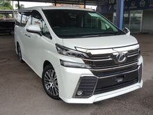 2015 Toyota Vellfire 2.5 Z G - New Stock Crazy Sales - Actual Mileage - Actual Price - Genuine Spec - KL AP - Original Tiptop Condition