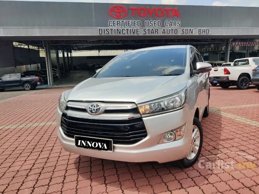 2020 Toyota Innova G MPV