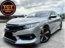 HONDA CIVIC 1.5 TC (a) FULL SERVICE RECORD BY HONDA , UNDER WARRANTY , FULL BODYKIT , ELECTRIC SEAT , REVERSE CAMERA , BRAKE HOLD SYSTEM , PUSH START