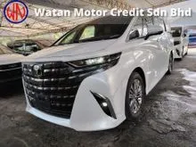2025 Toyota Alphard 2.5 Z UNREG,FULLSPEC,JBL THEATER,MOONROOF,SIDE STEP,GRADE A,LOW MILEAGE,HUD,BSM,DIM,360 CAM,POWER BOOT & ETC,FREE WARRANTY & GIFTS