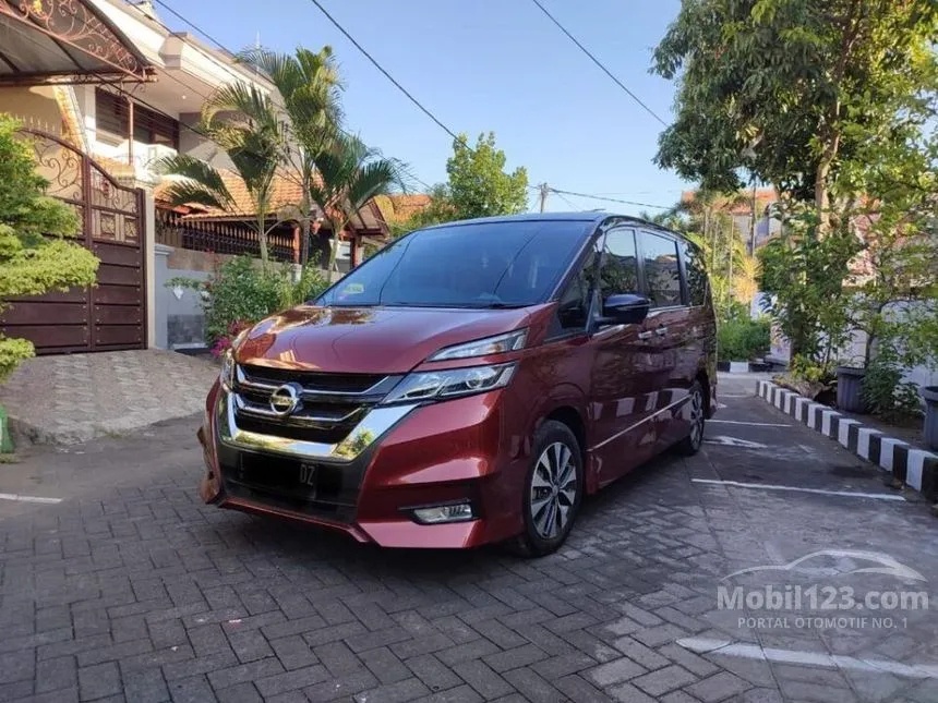 Jual Mobil Nissan Serena 2019 Highway Star 2.0 di Jawa Timur Automatic MPV Marun Rp 375.000.005