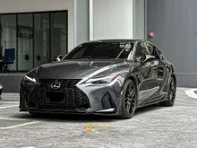 2023 Lexus IS 300 F Sport Mode Black 3 2.0L