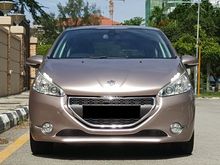 2013 PEUGEOT 208 1.6 (A) VTi MILEAGE 31K KM 0%GST
