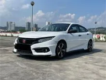 2018 Honda Civic 1.5 TC-P Sedan / BUY AND DRIVE / TRANSPARENT DEAL / ONE OWNER / LOW IN RATE