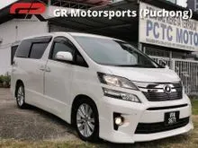 BIGSALE 2009 Toyota Vellfire 3.5 Z MPV AFS 2PD PB 7S Air Purifier Converted ZG Facelift