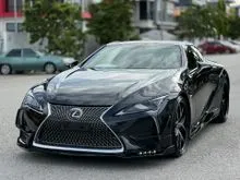 2022 Lexus LC 500 5.0 S Package Coupe, WALD Body Kit, WALD 22inch Rims, Carbon Fibre Roof
