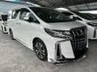 Recon 2021 Toyota Alphard 2.5 G S C Package MPV SC SUNROOF 3BA PLAYER ROOF TV JAPAN MODELLISTA KIT EXHAUST