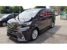 2015 Vellfire 2.5Z with 7 Seat