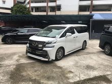 2016 TOYOTA VELLFIRE 2.5 ZG EDITION (EDFC SUSPENSION)