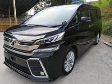 ((SKYHIGH.LOAN))((MONTHLY RM2,XXX)) 2016 Toyota Vellfire 2.5 Z A Edition MPV