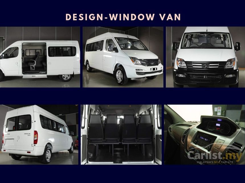 Maxus V80 2018 Window LWB 2.5 in Kuala Lumpur Manual Van White for 
