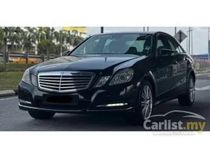 2011 Mercedes-Benz E200 1.8 CGI Sedan
