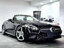 2019 Mercedes-Benz SL400 3.0 AMG Convertible (Aircon seats, Harmon Kardon sound system, pano roof with magic sky control, soft close doors)