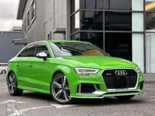 2021 Audi RS3 2.5 Quattro Sedan Green