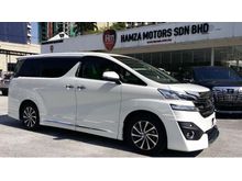 2015 Toyota Vellfire 3.5L Executive Lounge Unregister