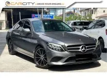 2019 Mercedes-Benz C200 1.5 Avantgarde Sedan TRUE YEAR MAKE LOW MILEAGE ONE OWNER WARRANTY