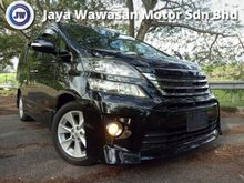 2012 TOYOTA VELLFIRE 2.4 Z 3 YEARS WARRANTY TIP TOP RECON UNREG