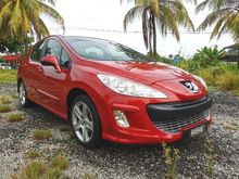 2010 Peugeot 308 TURBO 1.6 AUTO / LEATHER SEAT / PANAROMIC ROOF / ORI YEAR MAKE 2010 / TIPTOP CONDITION