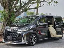 Toyota Vellfire CONVERT ALPHARD 2.5 WHEELCAP FACELIFT AGH30 GGH30 POWER BOOT 360CAM