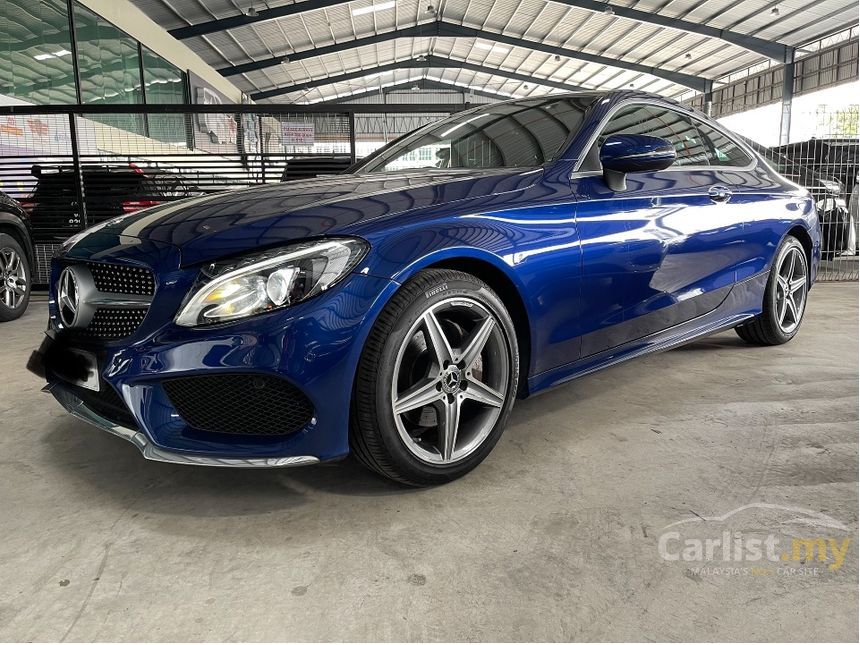 Mercedes-Benz C200 2018 AMG 2.0 in Selangor Automatic Coupe Blue for RM ...