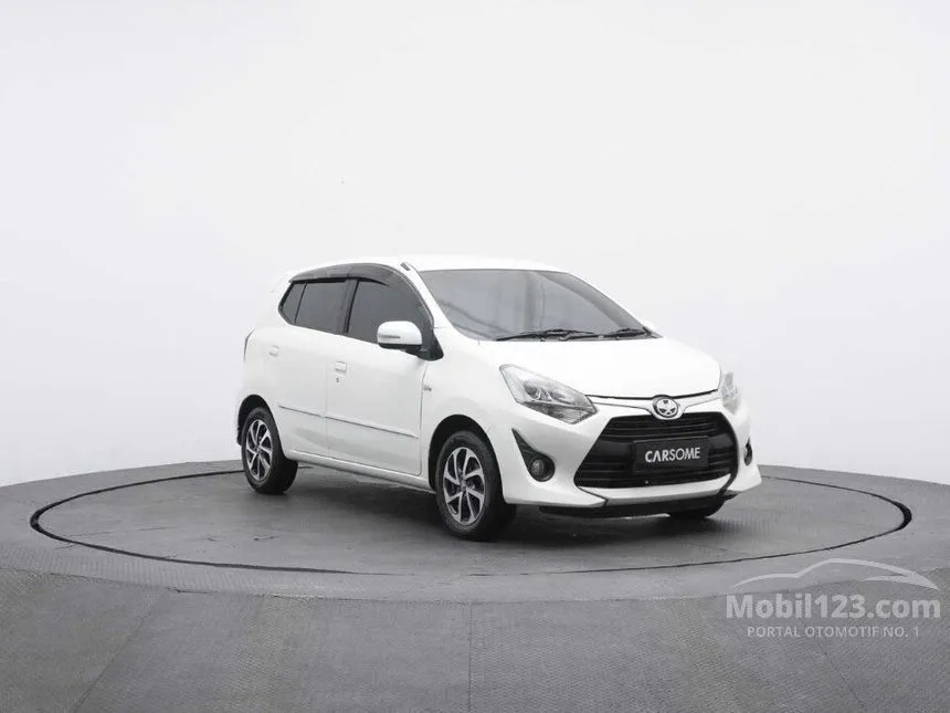 Jual Mobil Toyota Agya 2019 G 1.2 di Jawa Barat Manual Hatchback Putih Rp 111.000.000