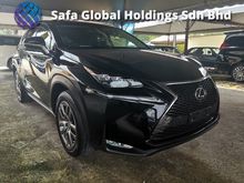 2016 Lexus NX200t 2.0 SUV BLACK INTERIOR/POWER BOOT/3 EYE UNREG