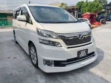 2013 Toyota Vellfire 3.5 VL Pilot Seat Sunroof