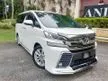 Used 2017 Toyota Vellfire 2.5 (OTR Price) Modelista MPV (Loan Penuh) Free Warranty