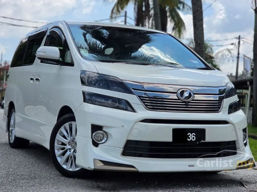 2012 Toyota Vellfire ZG MPV