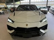 Lamborghini Urus 4.0 Performante GRIGIOHATI SPECIAL COLOUR RARE UNIT CARBON INTERIOR AKRAPOVIC RALLY MODE SUNROOF 2 TONE LIME GREEN INTERIOR