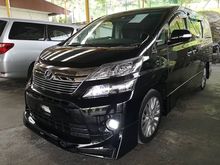 2014 Toyota Vellfire 2.4 Z G Edition MPV