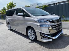 2018 Toyota Vellfire 2.5 MPV X SPEC 8 SEATER RARE COLOUR LOW MILEGAE MODELLISTA BODYKITS OFFER3 CALL NOW TO VIEW