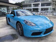 2017 Porsche 718 2.5 Cayman S Coupe