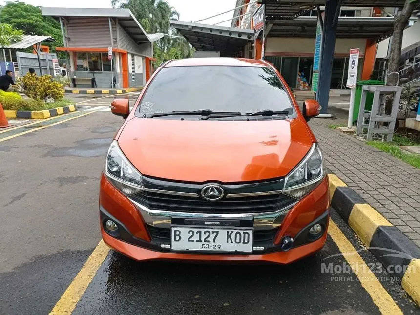 Jual Mobil Daihatsu Ayla 2019 R 1.2 di Banten Manual Hatchback Orange Rp 105.000.000