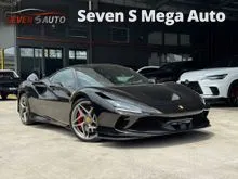 2020 Ferrari F8 3.9 Tributo Coupe Front Lifter 360 Camera Carbon Fibre Engine Cover Racing Seat JBL Sound System Carbon Fibre Package Adaptive Lights
