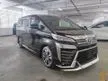 Recon 2019 Toyota Vellfire 2.5 ZG, READY STOCK + LOW MILEAGES + MODELLISTA BODYKIT + FLIP DOWN MONITOR + FULL LEATHER SEATS - Cars for sale