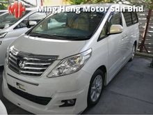 2012 Toyota Alphard 3.5 GL - PREMIUM UNREG -
